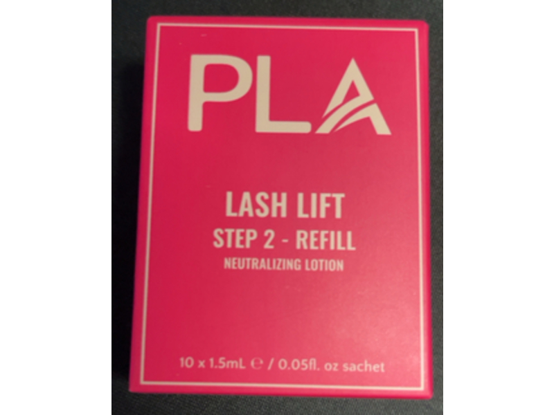 Paris Lash Academy Lash Lift Step-2 Refill Neutralizing Lotion, 0.05 fl oz/1.5 mL, 10 Count