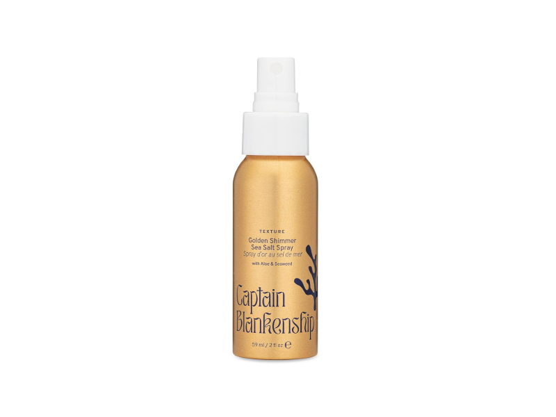 Captain Blankenship Sea Salt Spray, Golden Shimmer, 2 fl oz/59 mL