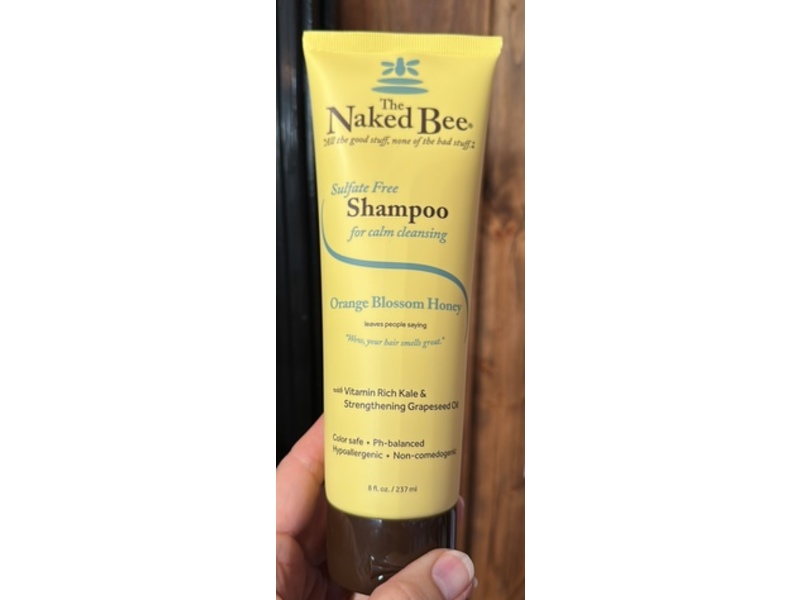 The Naked Bee Shampoo, Orange Blossom Honey, 8 fl oz/237 mL