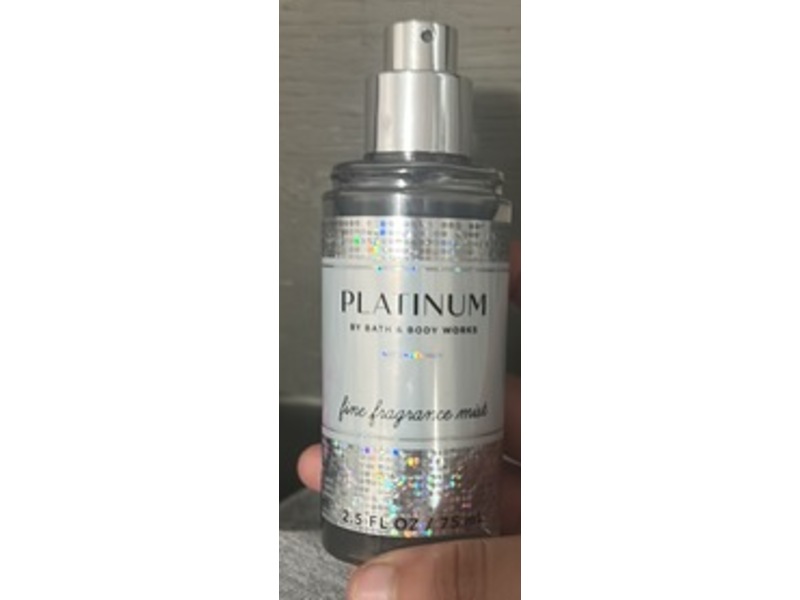 Bath & Body Works Fine Fragrance Mist, Platinum, 2.5 fl oz/75 mL