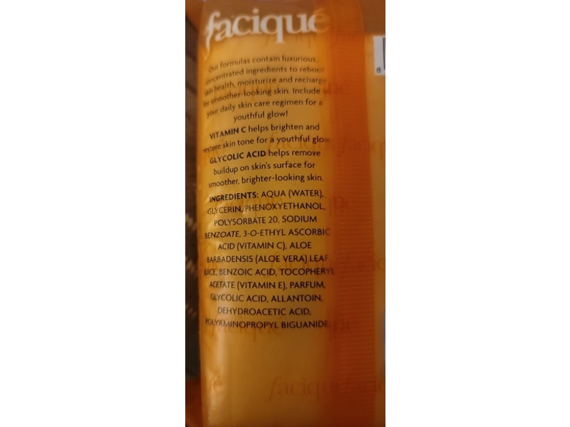 Facique Brightening Makeup Cleansing Wipes, Vitamin C & Glycolic Acid, 30 Count