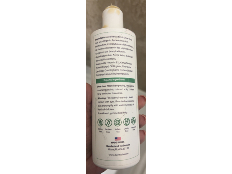Dermoia Eczema & Psoriasis Conditioner, 12 fl oz/354 mL