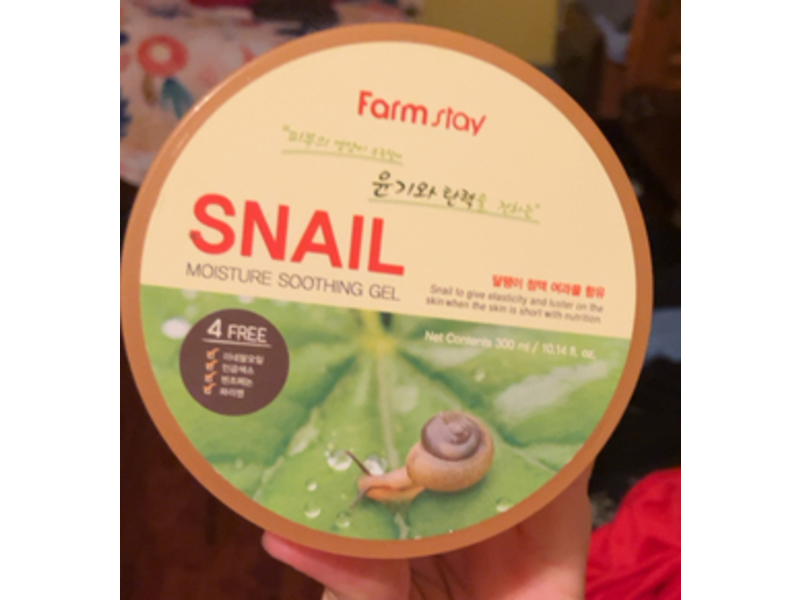FarmStay Snail Moisture Soothing Gel, 10.14 fl oz/300 mL