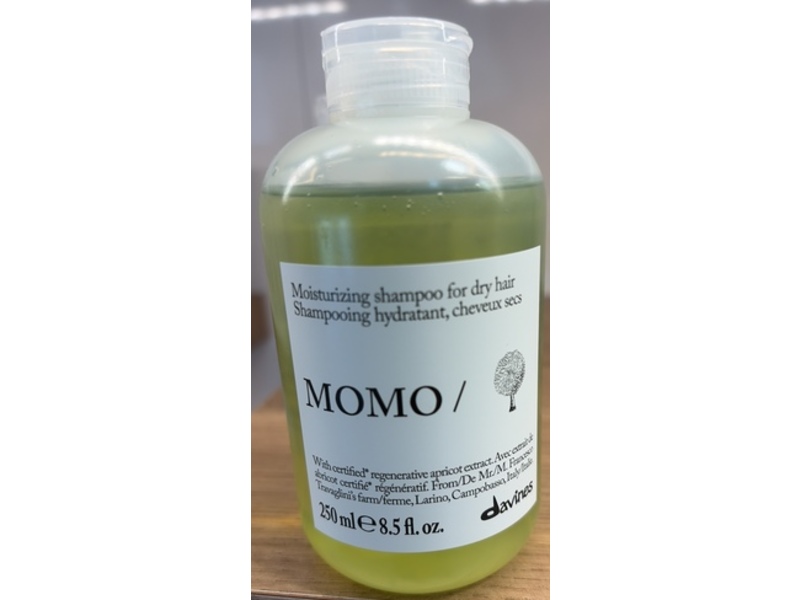 Davines Momo Moisturizing Shampoo, 8.5 fl oz/250 mL