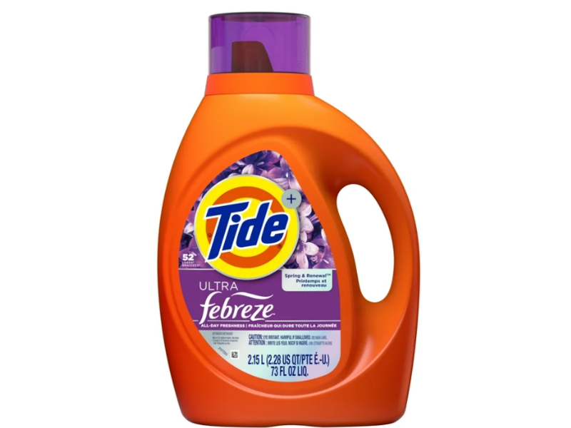 Tide Ultra Febreze Liquid Laundry Detergent, 52 Loads, 73 fl oz/2.15 L