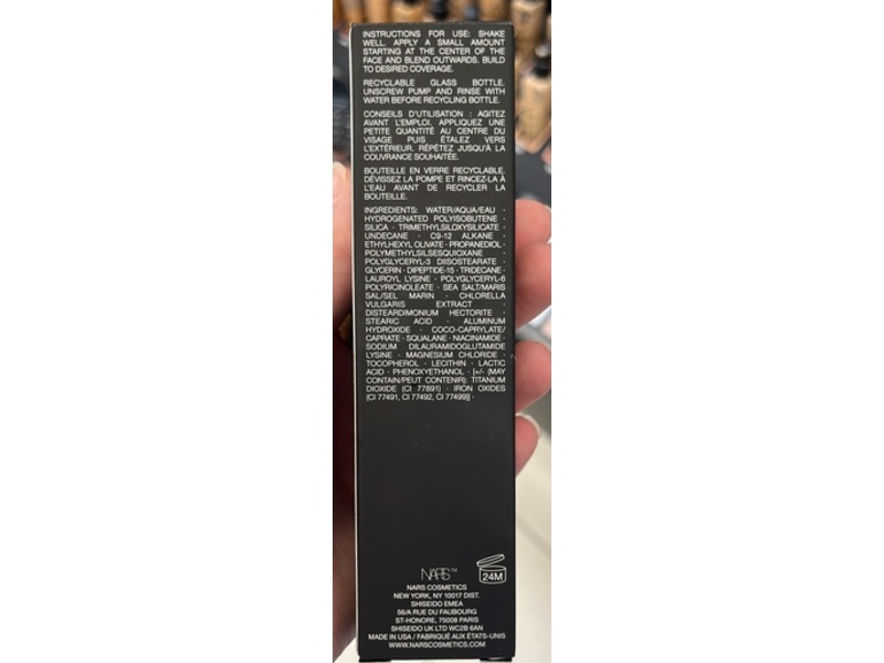 NARS Natural Matte Longwear Foundation, Deauville, 1 fl oz/30 mL