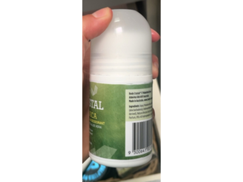 Body Crystal Botanica Crystal Roll-on Deodorant, Lightly Scented Aloe Vera, 80 mL