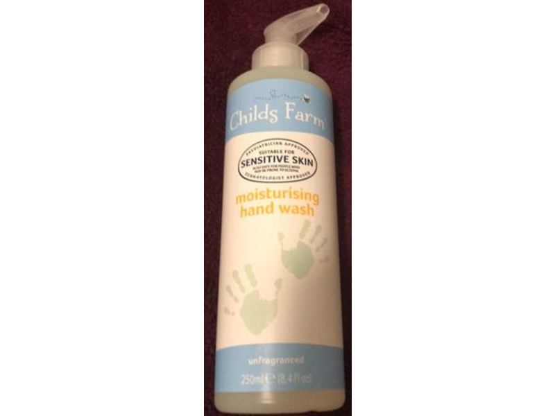 Childs Farm Moisturising Hand Wash, Unfragranced, 8.4 fl oz/250 ml