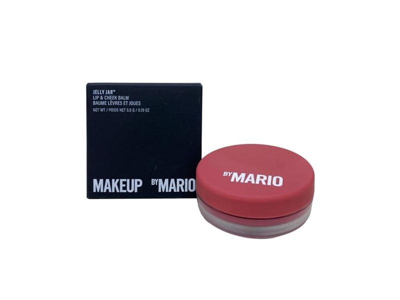 Makeup By Mario Jelly Jar Lip & Cheek Balm, Mauve Latte, 0.19oz/5.5 g