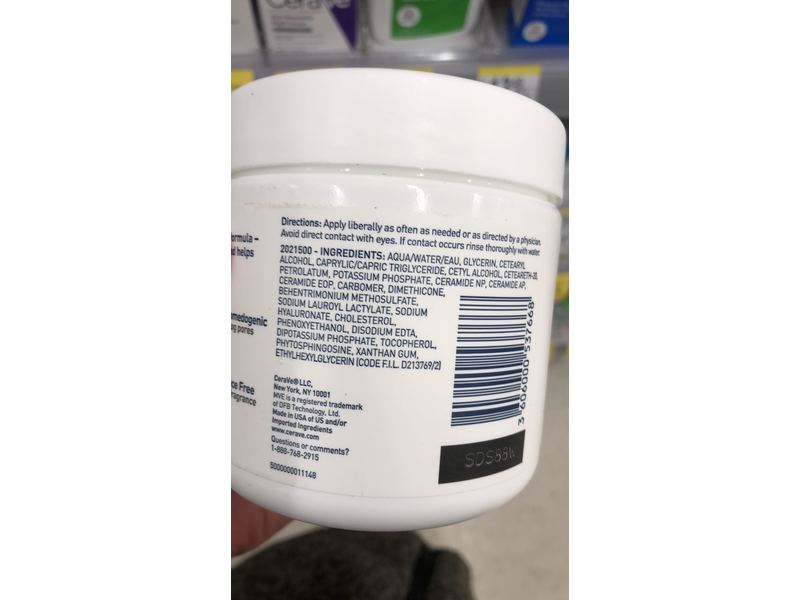 CeraVe Moisturising Cream, 16 oz/453 g