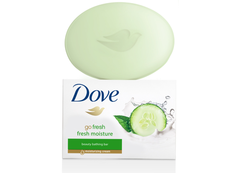Dove Go Fresh Fresh Touch Soap Bar, Cucumber & Green Tea, 3.17 oz/90 g