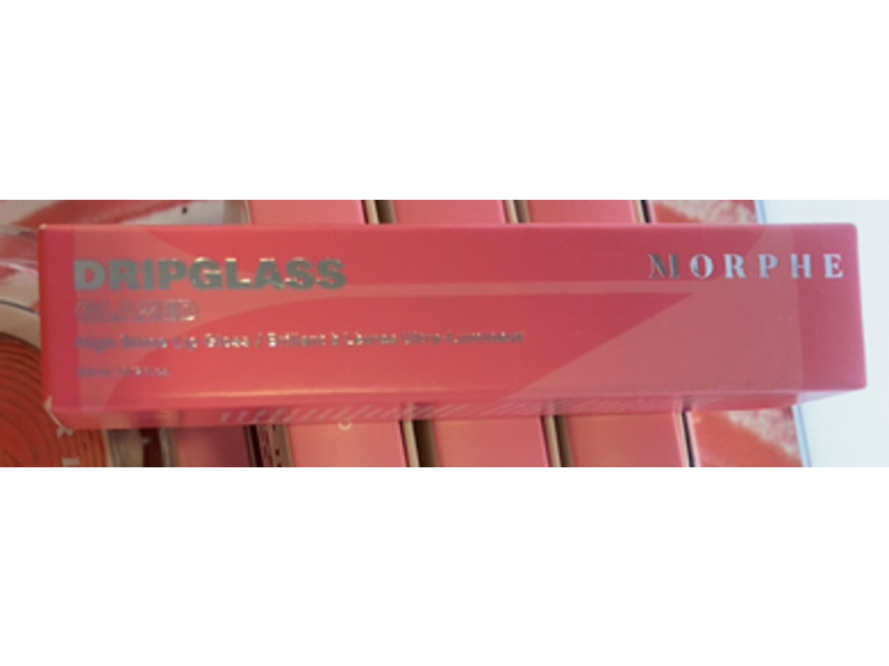 Morphe Dripglass Glazed High Shine Lip Gloss, Pink Mirror, 0.12 fl oz/3.8 mL