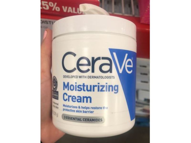 CeraVe Moisturizing Cream, 3 Essential Ceramides , 19 oz/539 g