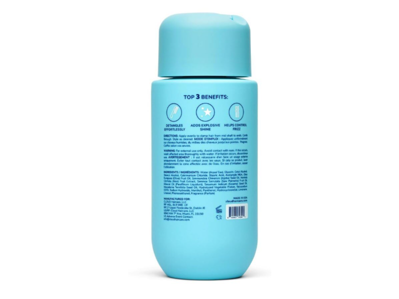 Cloud Weightless Nourishing Leave-In Detangler, Noni Oil, 8 fl oz/240 mL