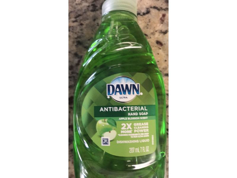 Dawn Ultra Antibacterial Hand Soap, Apple Blossom Scent, 7 fl oz/207 mL