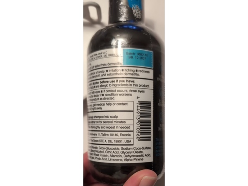 Sphagnum Botanicals Psoriasis Shampoo, 8.45 fl oz/250 mL