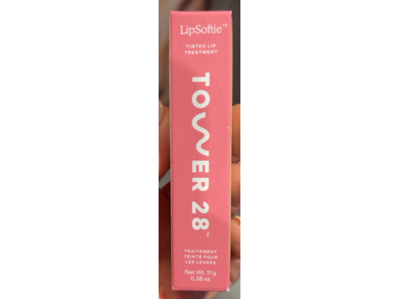 Tower 28 LipSoftie Tinted Lip Treatment, Watermelon Kiwi, 0.38 oz/11g