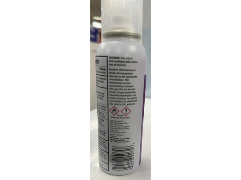 CVS Health Isopropyl Rubbing Alcohol Spray, 3 oz/85 g