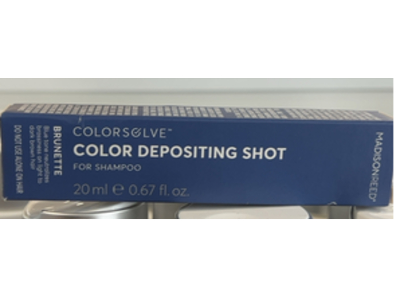 Madison Reed Color Depositing Shot Shampoo, Brunette, 0.67 fl oz/20 mL