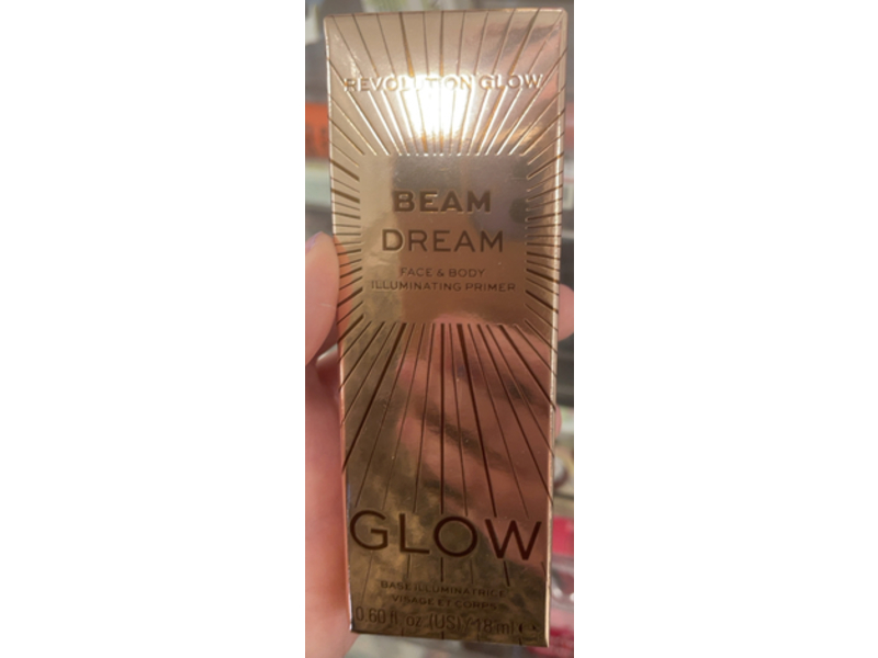 Revolution Glow Beam Dream Illuminating Primer, 0.60 fl oz/18 mL