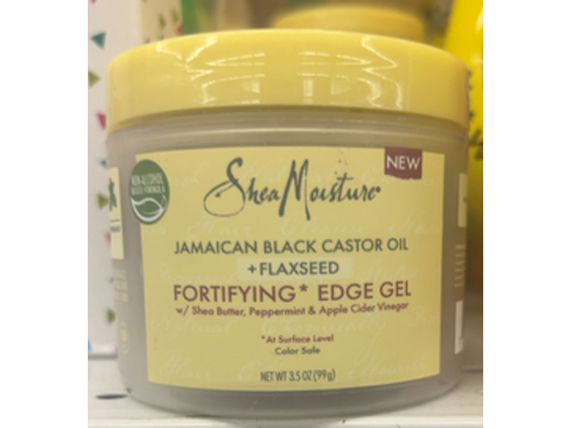 Shea Moisture Edge Gel, Shea Butter, Peppermint, 3.5 oz/99 g