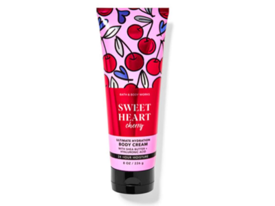 Bath & Body Works Body Cream, Sweet heart Cherry, 8 oz/226 g