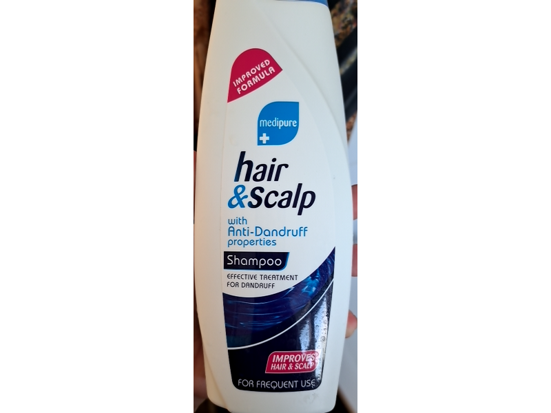 Medipure+ Hair & Scalp Anti-Dandruff Shampoo, 400 mL