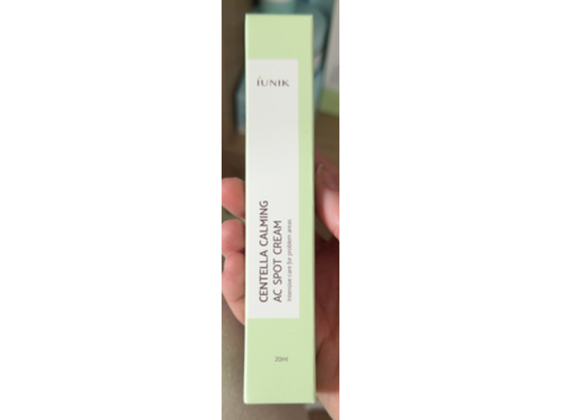 Iunik Centella Calming Ac Spot Cream, 20 mL