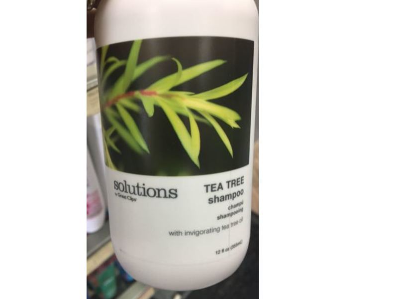 Solutions By Great Clips Tea Tree Shampoo, 12 fl oz/355 mL