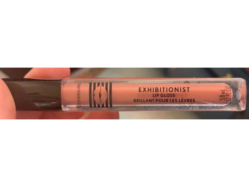 Covergirl Exhibitionist Lip Gloss, Cheeky, 0.12 fl oz/3.8 mL