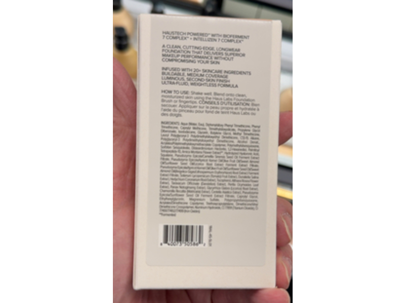 Haus Labs Triclone Skin Tech Foundation, 070 Fair Neutral, 1 oz/30 mL