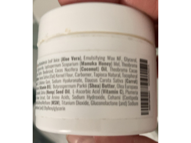 Wild Nature Manuka Honey Face Cream, 2 oz/56.7 g