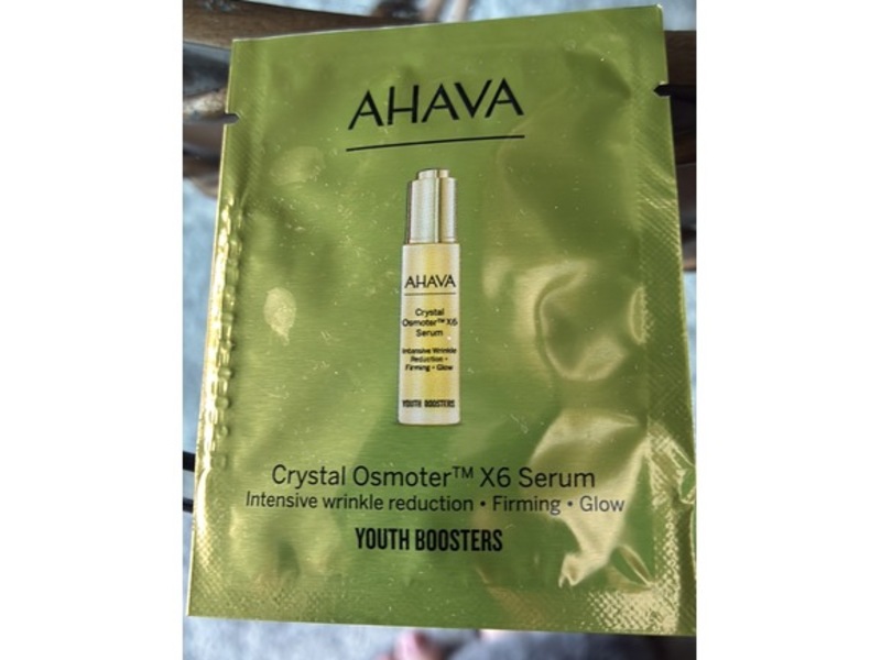 Ahava Youth Boosters Crystal Osmoter X6 Serum, 0.017 fl oz/0.5 mL