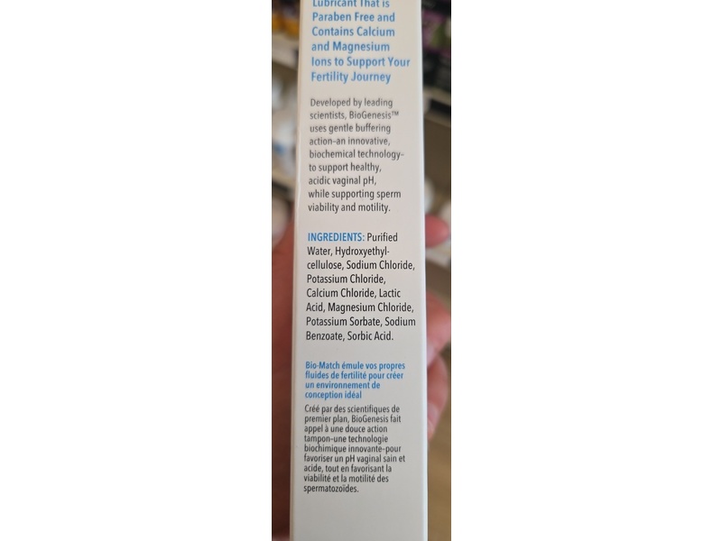 Good Clean Love Biogenesis Fertility Lubricant, 2 fl oz/59 mL, Pack Of 2