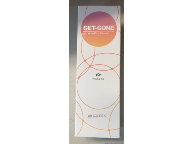 Maelys Get-Gone Acne Body Cleanser, 6.7 fl oz/200 mL