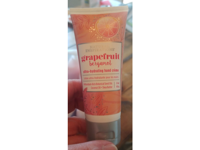 Natural Inspirations Mini Hand Creme, Grapefruit Bergamot, 2 oz/57 g