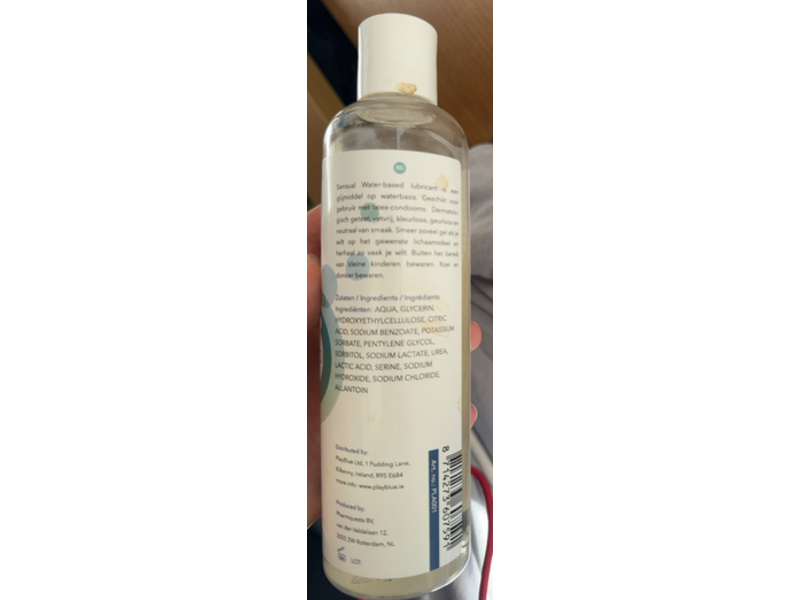 Play Blue Basic Seduction Sensual Water-Based Lubricant, 250 mL