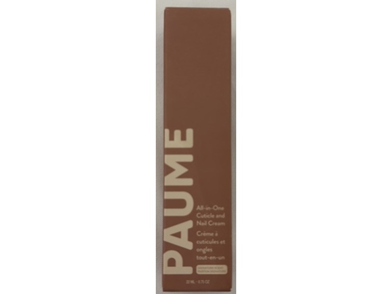 PAUME All-in-One Cuticle and Nail Cream, Signature Scent, 0.75 oz/22 mL