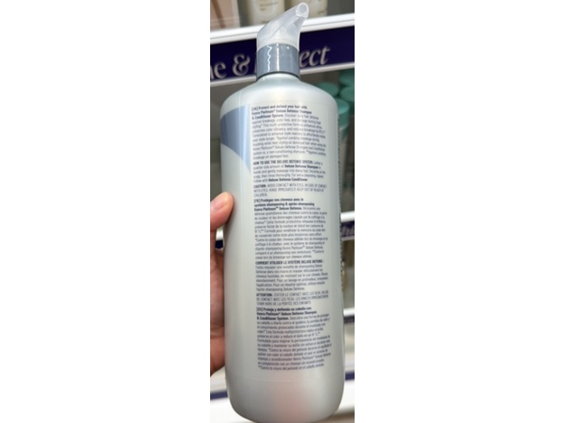 Kenra Platinum Deluxe Defense Shampoo, 33.8 fl oz/1000 mL