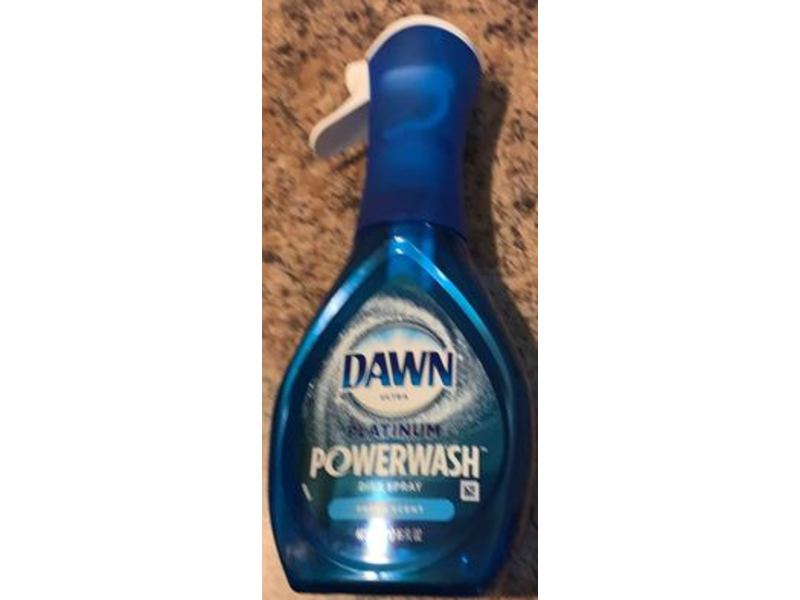 Dawn Platinum Powerwash Dish Spray, Fresh Scent, 16 fl oz/473 mL