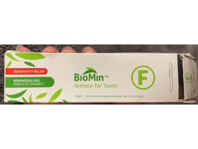 BioMin F Fluoride Toothpaste, 100 g