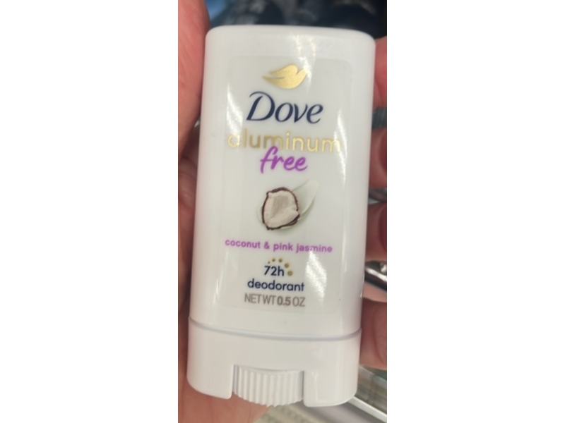 Dove Deodorant, Coconut & Pink Jasmine, 0.5 oz/15 mL, Pack Of 6
