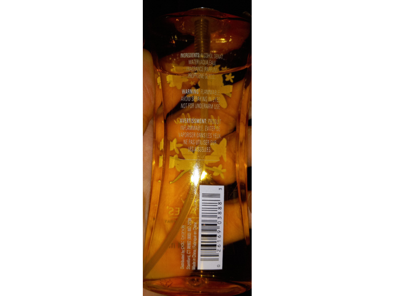 Body Fantasies Fragrance Body Spray,Vanilla ,3.2 fl oz/ 94 mL