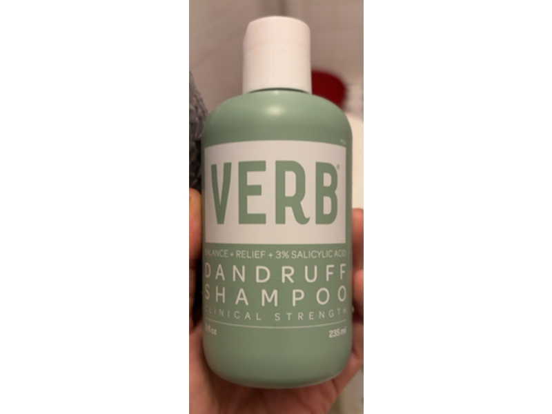 Verb Dandruff Shampoo, 8 fl oz/235 mL