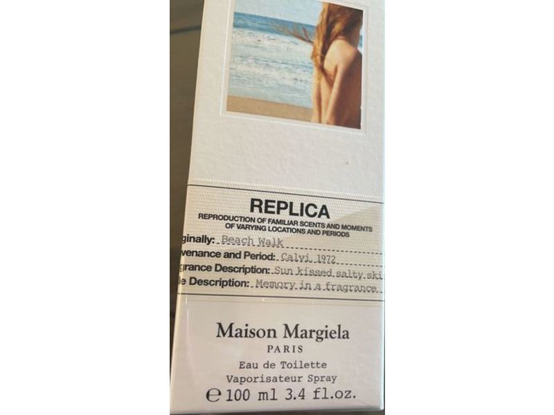 Maison Martin Margiela Eau De Toilette, Replica Beach Walk, 3.4 fl oz/100 mL