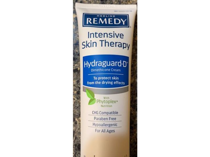 Medline Remedy Intensive Skin Therapy Hydraguard-D Cream, 4 fl oz/118 mL