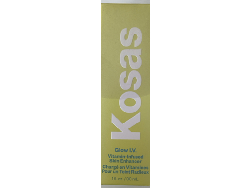Kosas Glow I.V. Vitamin-Infused Skin Enhancer, Revive, 1 fl oz/30 mL