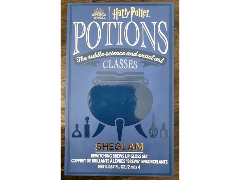 Sheglam Harry Potter Potions Bewitching Brews Lip Gloss Set, 0.067 fl oz/2 mL