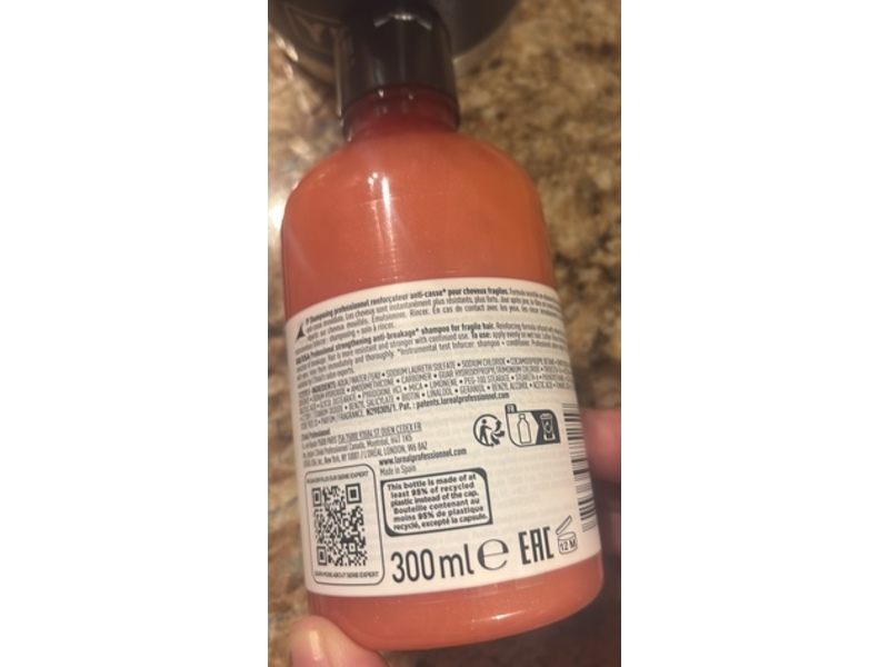 L'oreal Professionnel Paris Inforcer Shampoo, 10.1 fl oz/300 mL