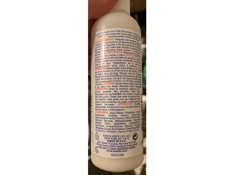 Kiehl's Since 1851 "Close-Shavers" Squadron Razor Bump Relief, 4.2 fl oz/125 mL